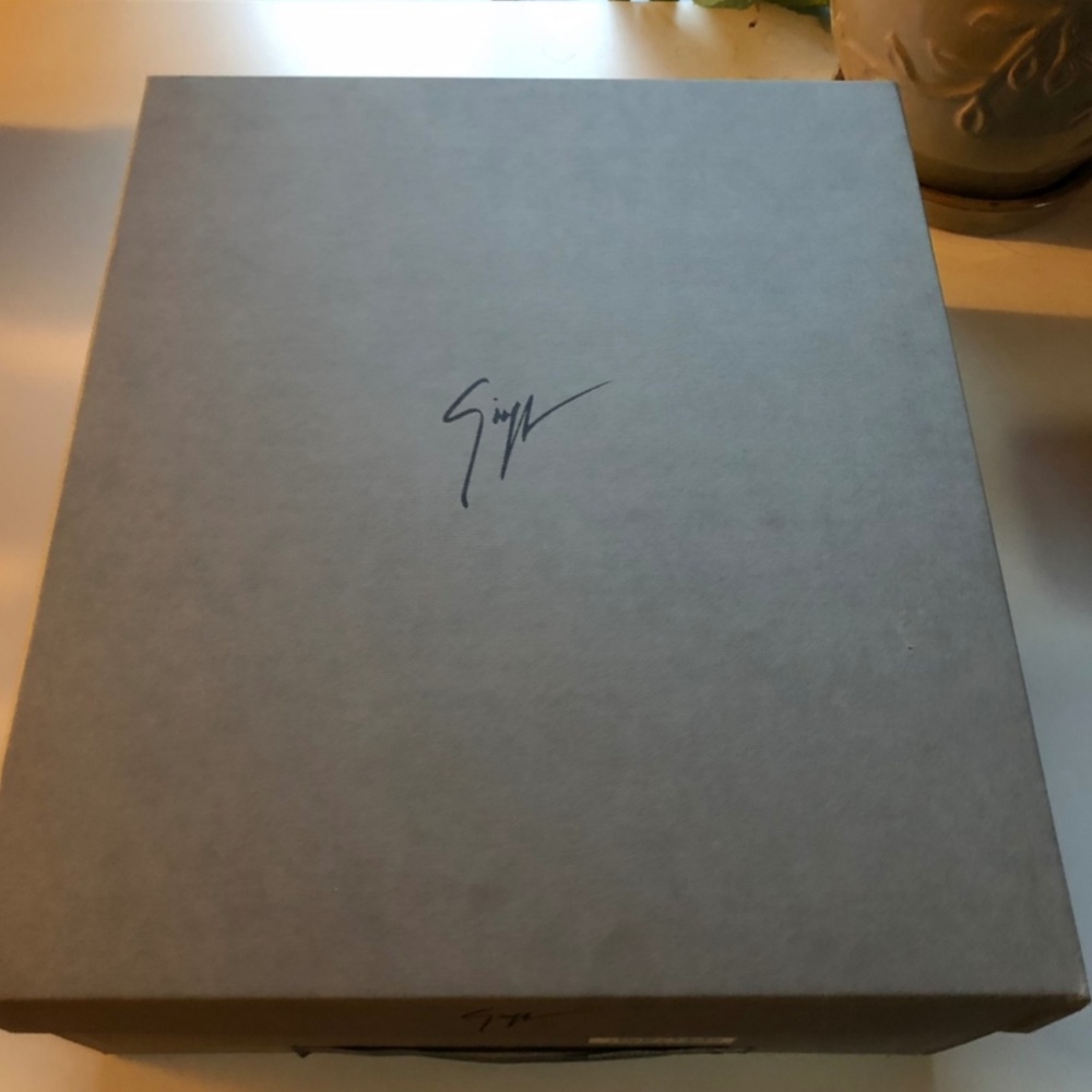 GIUSEPPE ZANOTTI Black Subtle Shine Sneaker - NEW - Picture 7 of 8